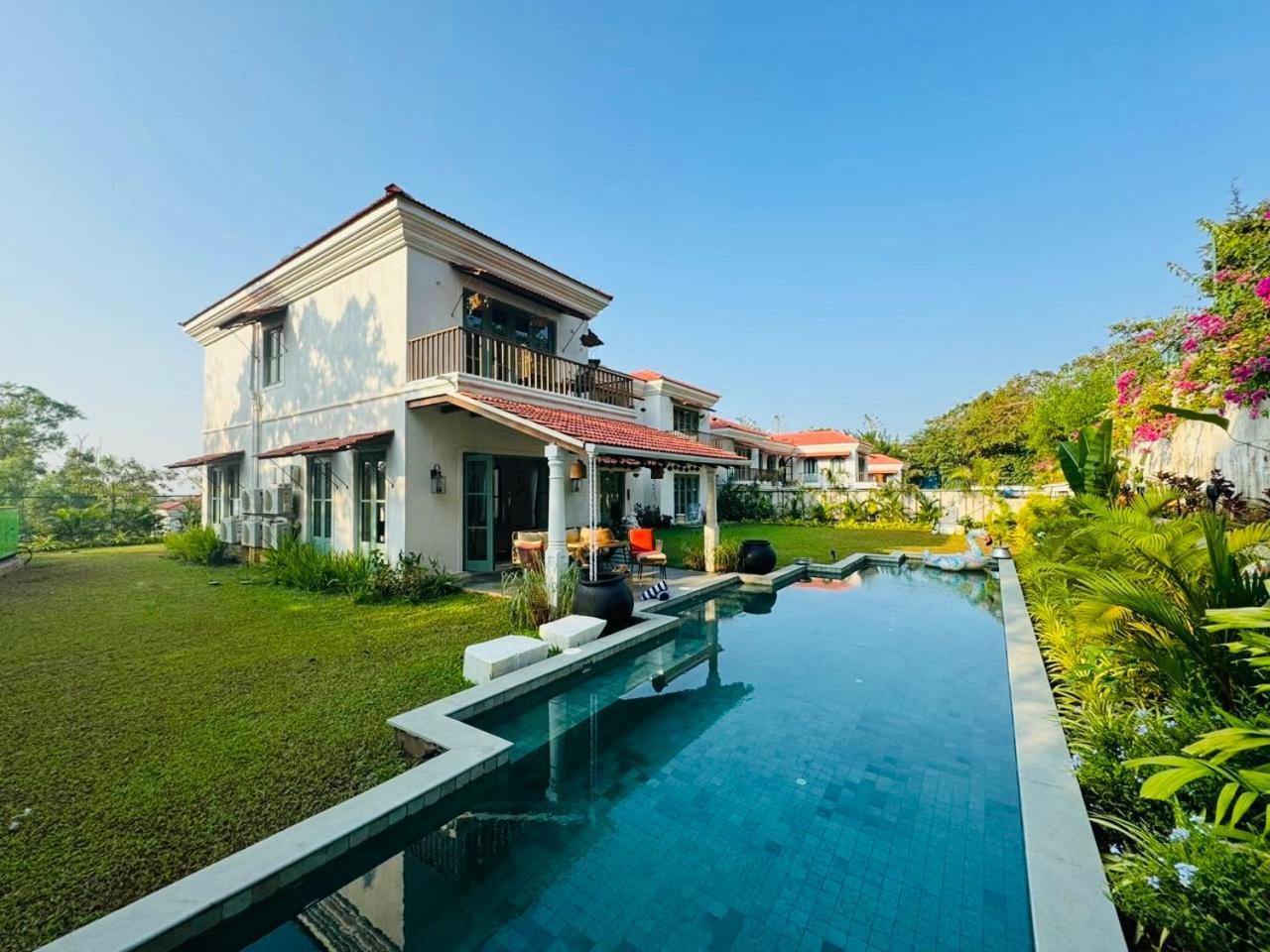 Casa Azul- Luxury 4Bhk Assagao With Private Pool Vila Vagator Exterior foto